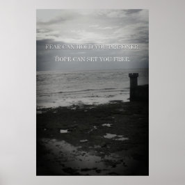 Angst gegen Hoffnung Poster