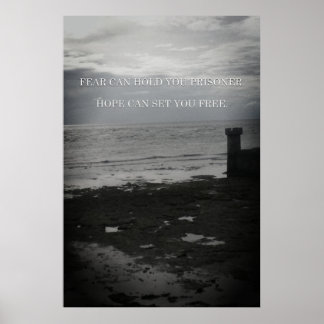 Angst gegen Hoffnung Poster