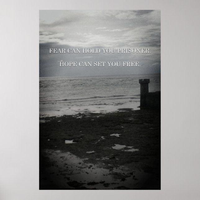 Angst gegen Hoffnung Poster (Vorne)