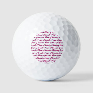 Angst Golfball