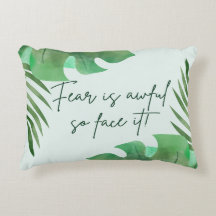 Angst ist so furchtbar, es zu Gesicht!