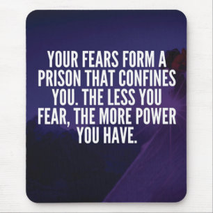 ANGST - MOTIVIEREND MOUSEPAD