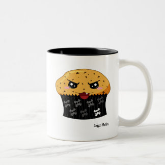 Angst-Muffin Zweifarbige Tasse