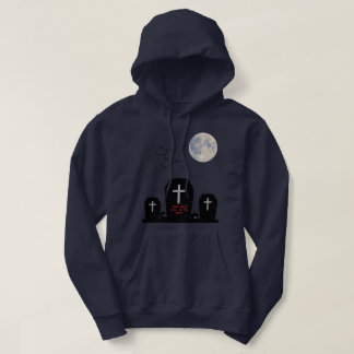 Angst muss sterben oder du musst Halloween-Friedho Hoodie