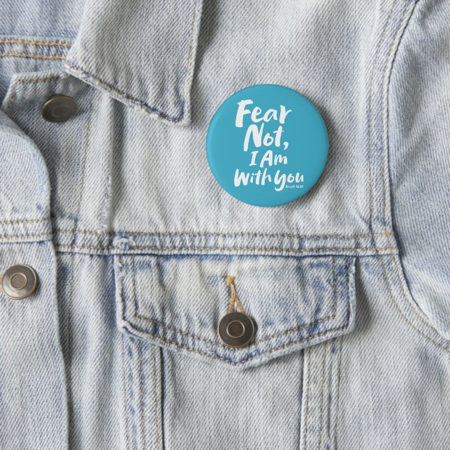 ANGST NICHT, dass ich bei dir bin - Christliche Ho Button (Beispiel)