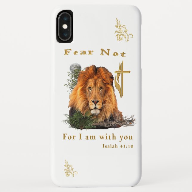 Angst nicht Isaiah 41:10 Case-Mate iPhone Hülle (Rückseite)