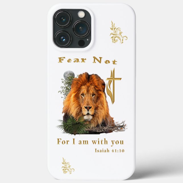 Angst nicht Isaiah 41:10 Case-Mate iPhone Hülle (Rückseite)