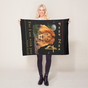 Angst nicht Isaiah 41:10 Fleecedecke