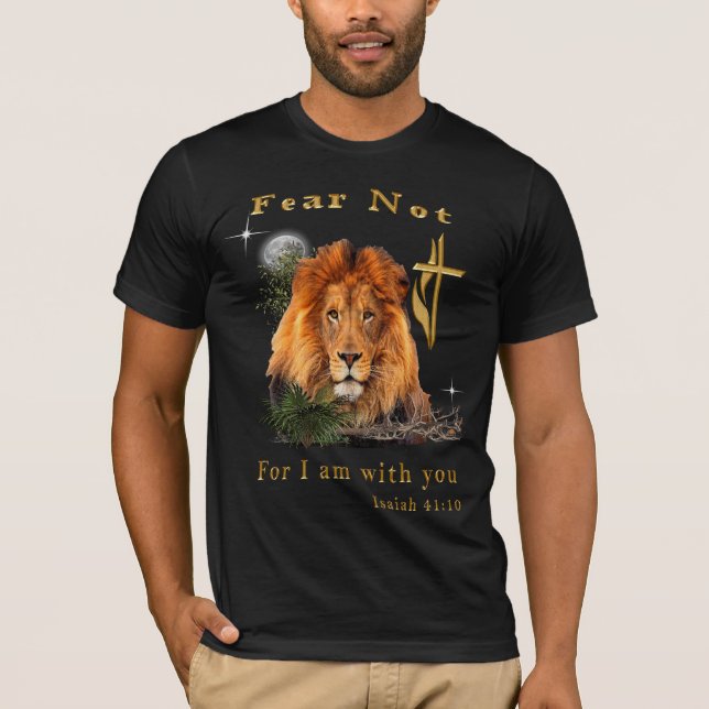 Angst nicht Isaiah 41:10 T-Shirt (Vorderseite)