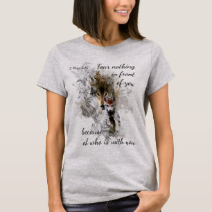 Angst nichts vor Ihnen Inspiration Zitat T-Shirt