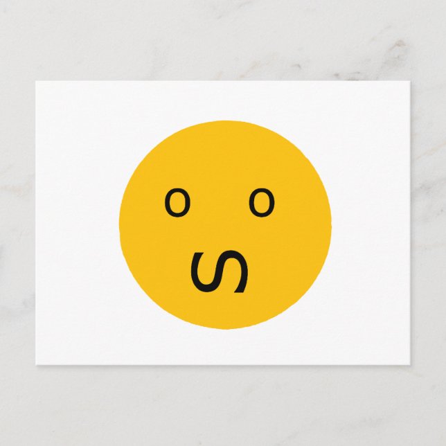 Angst Postkarte (Vorderseite)