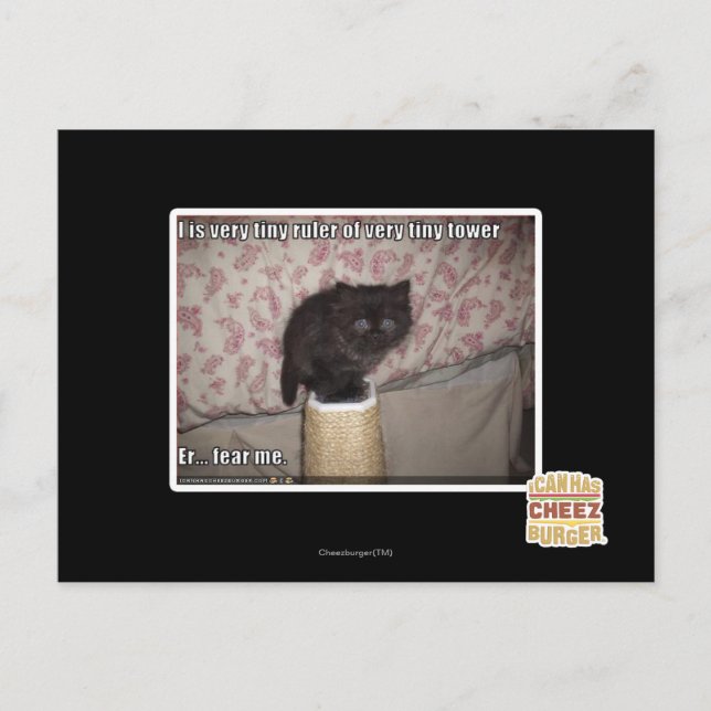 Angst Postkarte (Vorderseite)