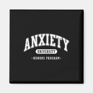 Angst Universitäts-Ehrenprogramm Lustige geistige  Magnet
