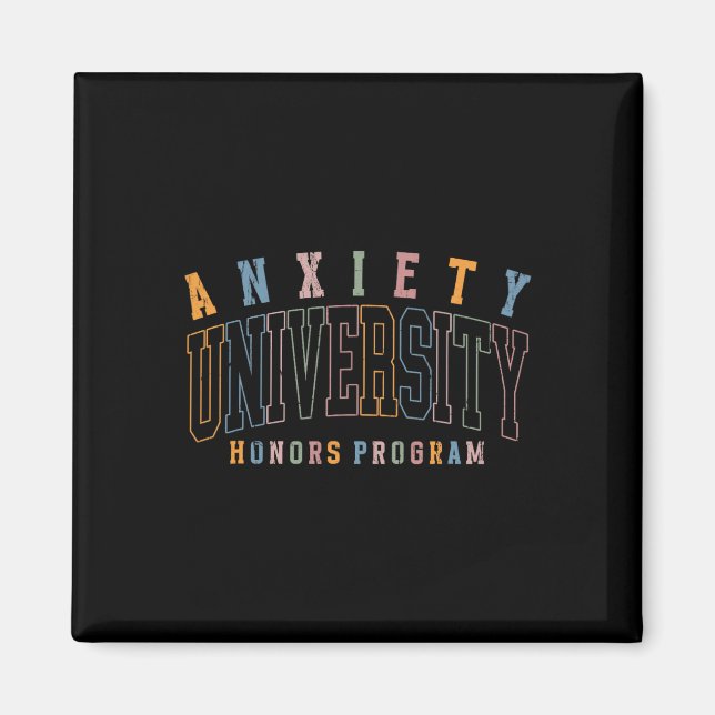 Angst Universitäts-Ehrenprogramm, Psychische Gesun Magnet (Vorne)