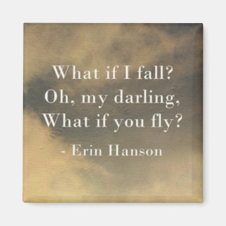 Angst vor dem Absturz Magnet