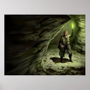 Angst vor dem dunklen Poster