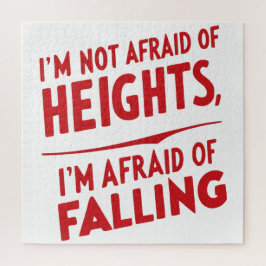 Angst vor dem Fall: Ein Typografie-Design Puzzle