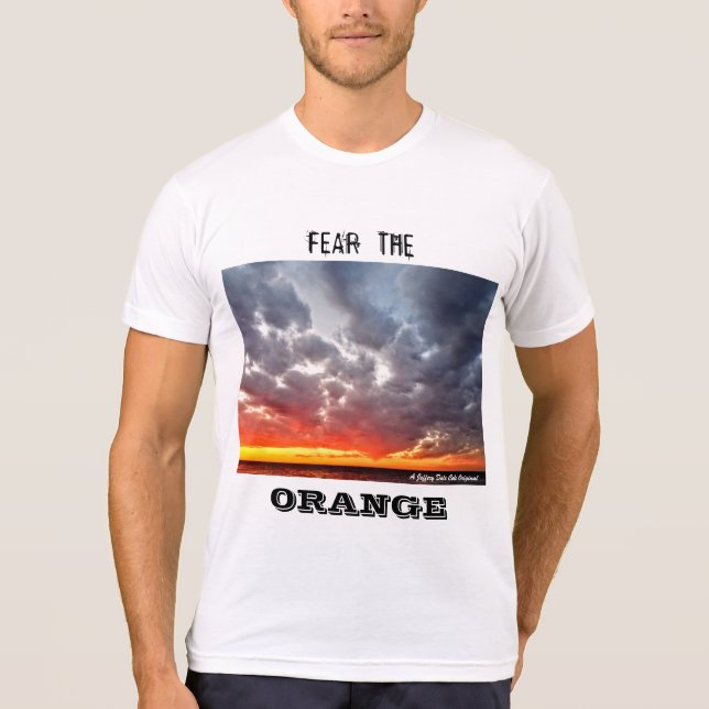 Angst vor dem orangen T - Shirt (Vorderseite)