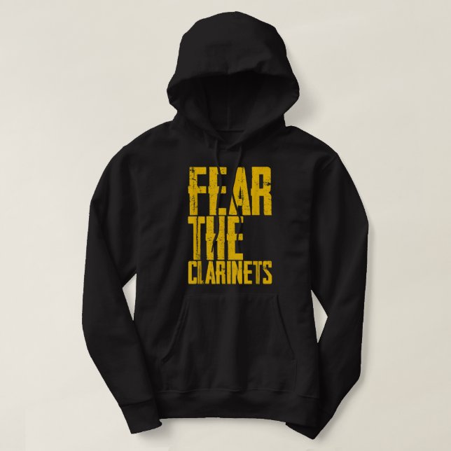 Angst vor den Klarinetten —2 Hoodie (Design vorne)