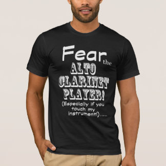 Angst vor der Alto-Klarinette T-Shirt