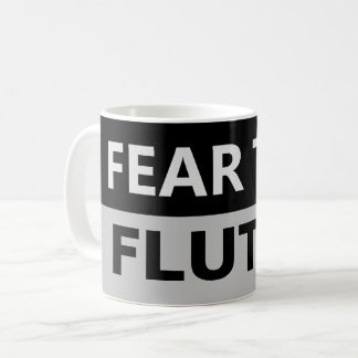 ANGST VOR DER FLUTES Flutist Flute Player Musician Kaffeetasse