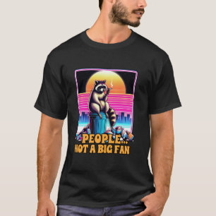 Angst Waschbär Antisozial Psychische Gesundheit Me T-Shirt