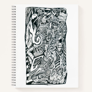 Angstangriff Notizbuch