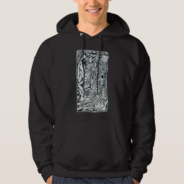 Angstangriff von Brian Benson Hoodie (Vorderseite)
