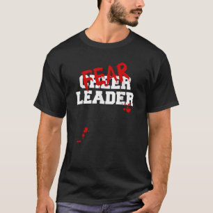 Angstführer Zombie Cheerleader Halloween Kostüm T-Shirt