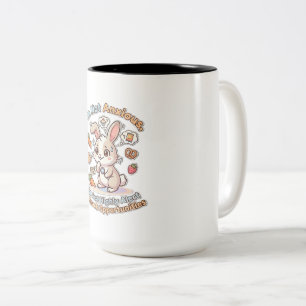 Angsthasen-Snack-Alarm-Tasse Zweifarbige Tasse