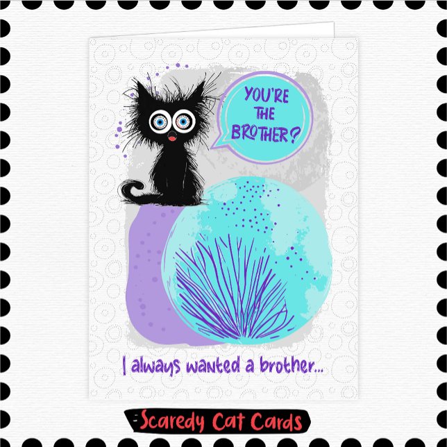 Angstkatze Bruder Karte (Von Creator hochgeladen)