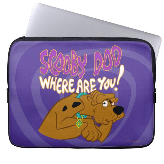 ängstlich Scooby-Doo Laptopschutzhülle (Vorderseite)