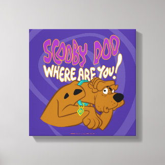 ängstlich Scooby-Doo Leinwanddruck