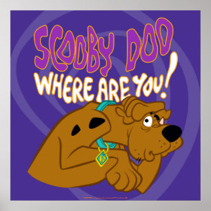ängstlich Scooby-Doo Poster