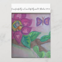 Ängstlich und wunderbar gemacht!