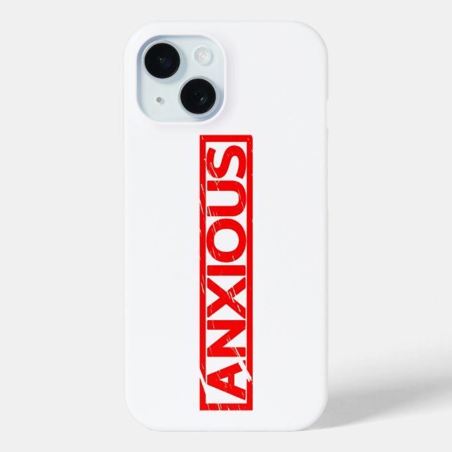 ängstliche Briefmarke Case-Mate iPhone Hülle (Rückseite)