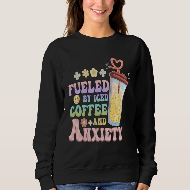 Ängstliche Person, Angetrieben Von Eiskaffee Und A Sweatshirt (Vorderseite)