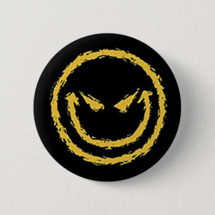 ängstliches Gesicht Button