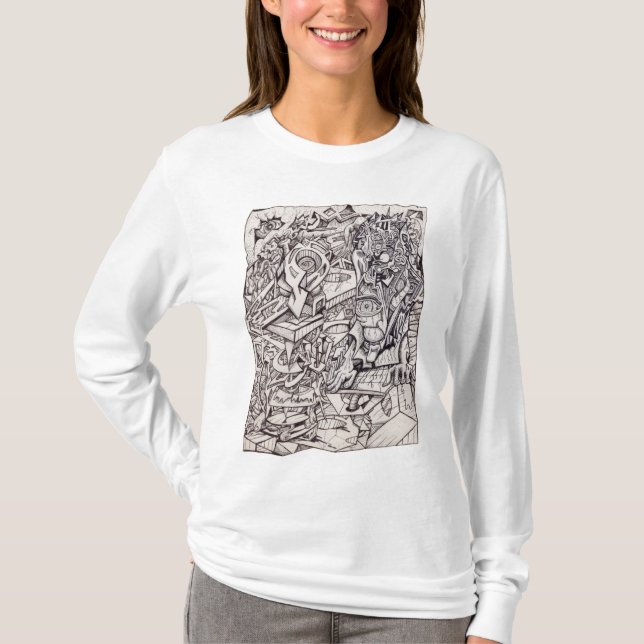 Ängstorgan Langschläfer T - Shirt (Vorderseite)