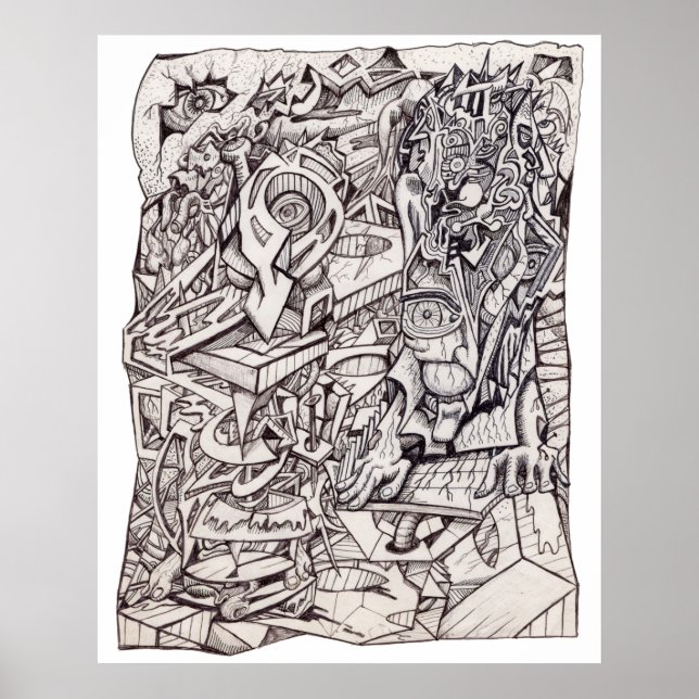 Ängstorgan Poster (Vorne)