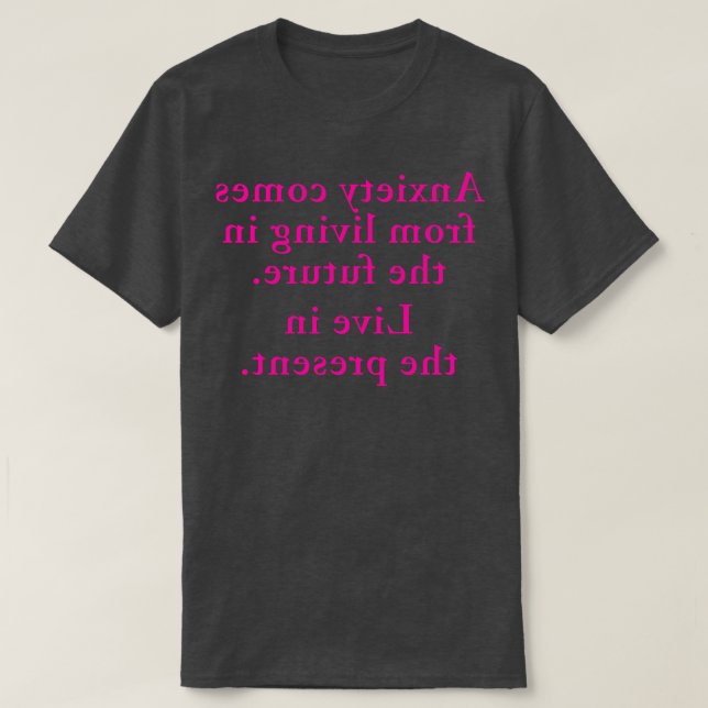 Angstspiegel Version 1 T-Shirt (Design vorne)