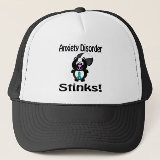Angststörung stinkt Skunk Awareness Design Truckerkappe
