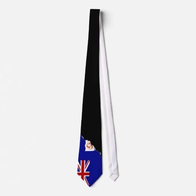 Anguila Flag Krawatte (Vorderseite)
