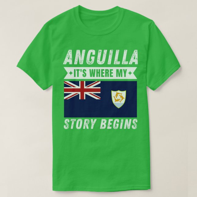 Anguilla 1 T-Shirt (Design vorne)