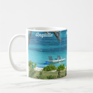 Anguilla-Blues und -Grüntöne Kaffeetasse