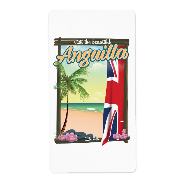 Anguilla British Territory Reiseplakat (Vorne)