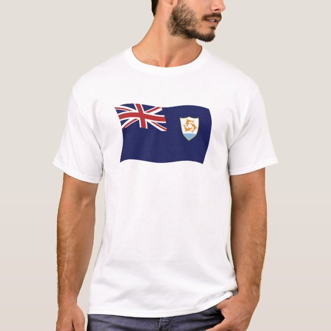 Anguilla Flag Shirt (Vorderseite)
