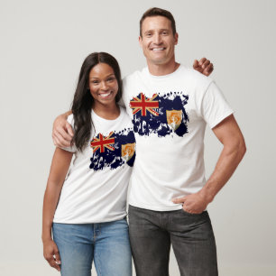 Anguilla-Flagge T-Shirt