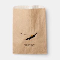Anguilla Gastgeschenk Hochzeit Leckerei Sacks, Kar