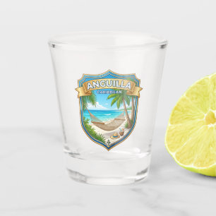 Anguilla Karibik Strand Hängematte Anguilla Schnapsglas